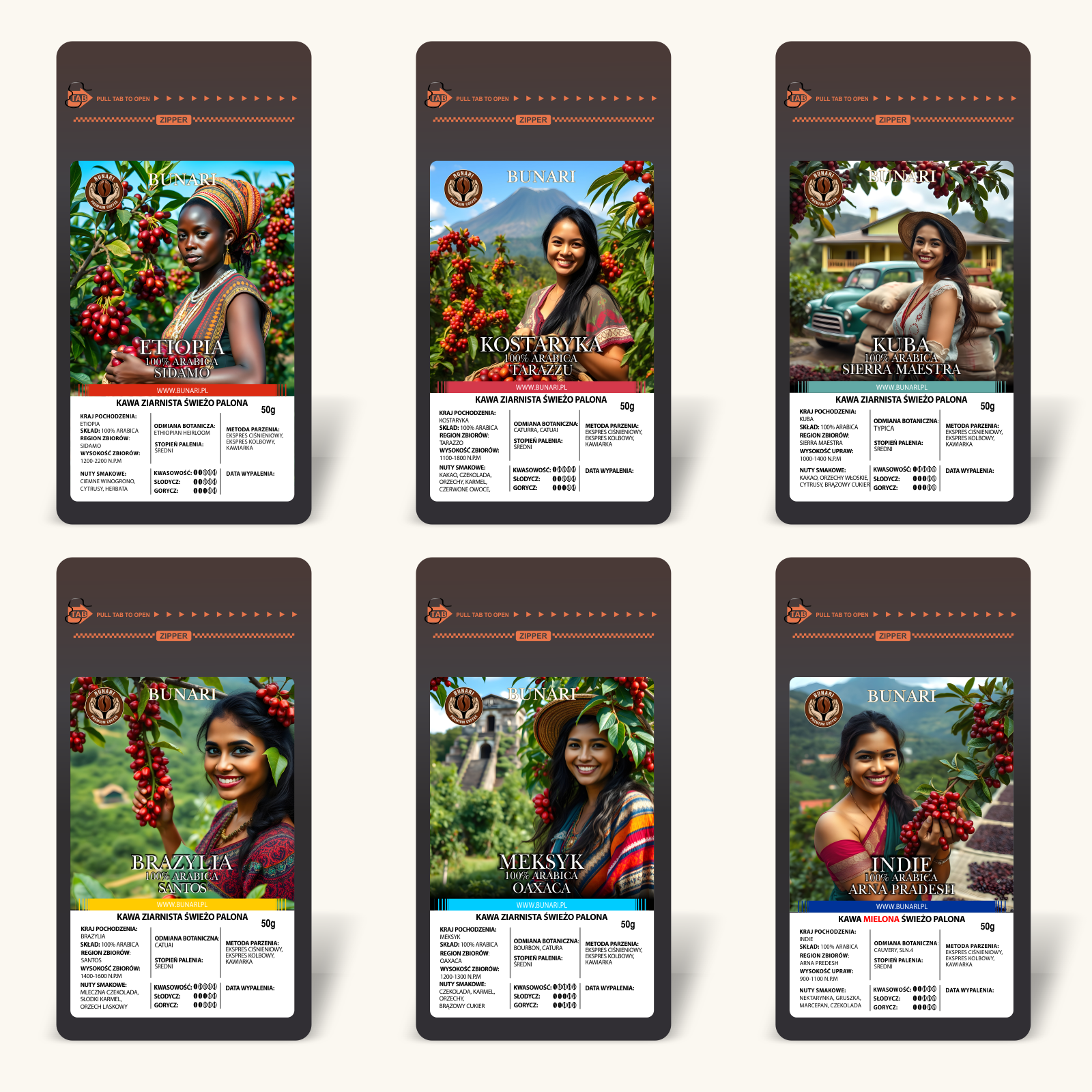 Próbki Bestsellerów (6x50G)