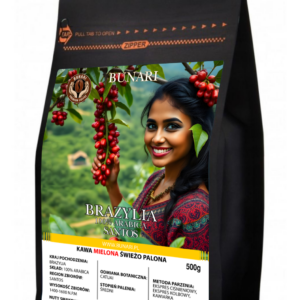 BRAZYLIA - Region Santos 100% Arabica KAWA MIELONA