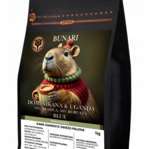 DOMINIKANA & UGANDA - 50% Arabica & 50% Robusta Mix BLUE
