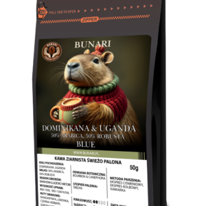 DOMINIKANA & UGANDA - Region Barahona & Jezioro Wiktorii 50% Arabika 50% Robusta