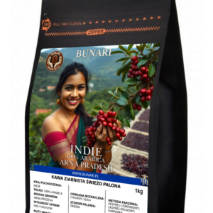 INDIE - Region Arna Pradesh 100% Arabica