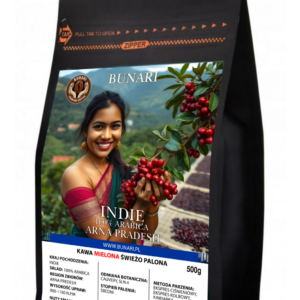 INDIE - Region Arna Pradesh 100% Arabica KAWA MIELONA