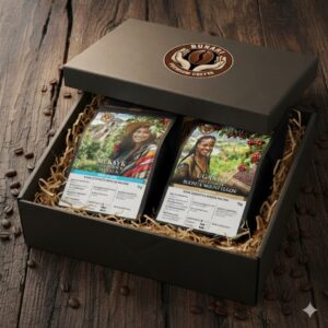 Pudełko Prezentowe - Kawa SIDAMO & Kawa BOYO 100% Arabica